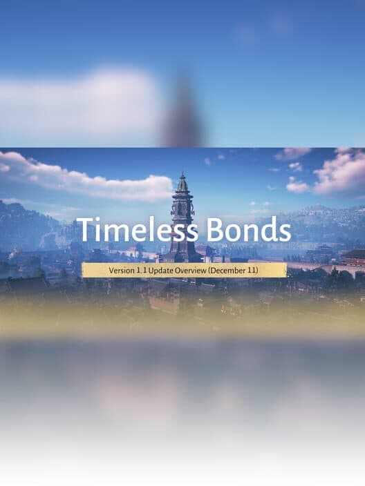Where Winds Meet: Timeless Bonds cover