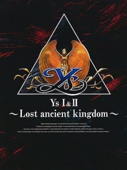 Ys I & II: Lost Ancient Kingdom cover