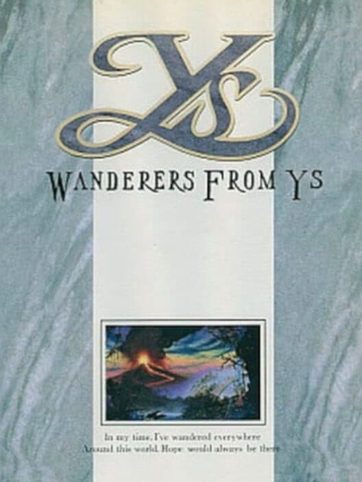Ys: Wanderers from Ys cover