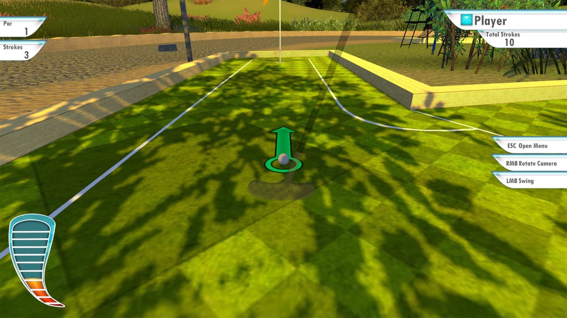 3D MiniGolf artwork