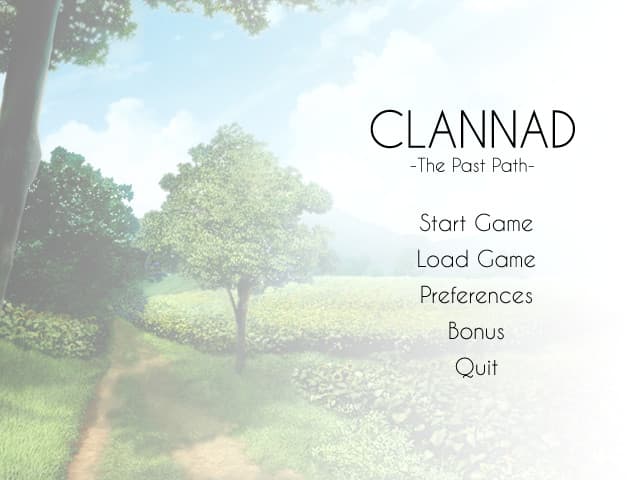 Clannad -The Past Path- artwork