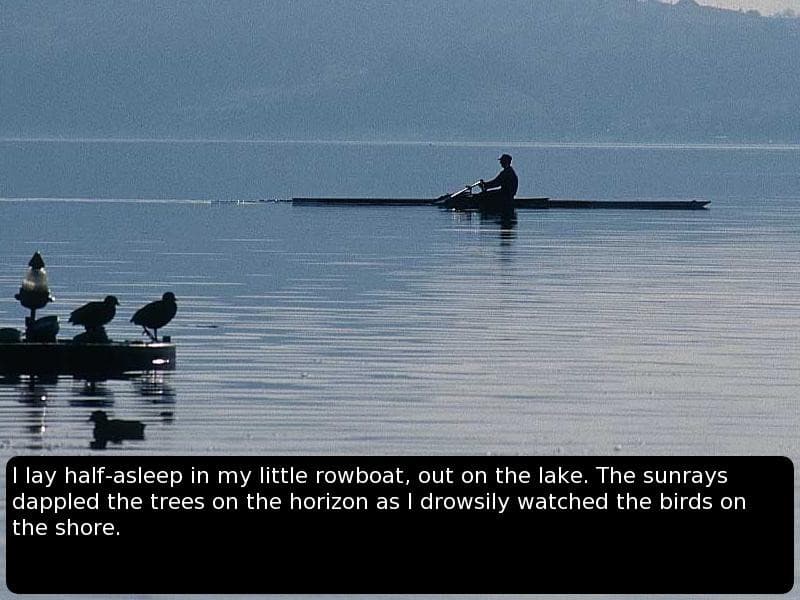 Lakeside Sunset artwork