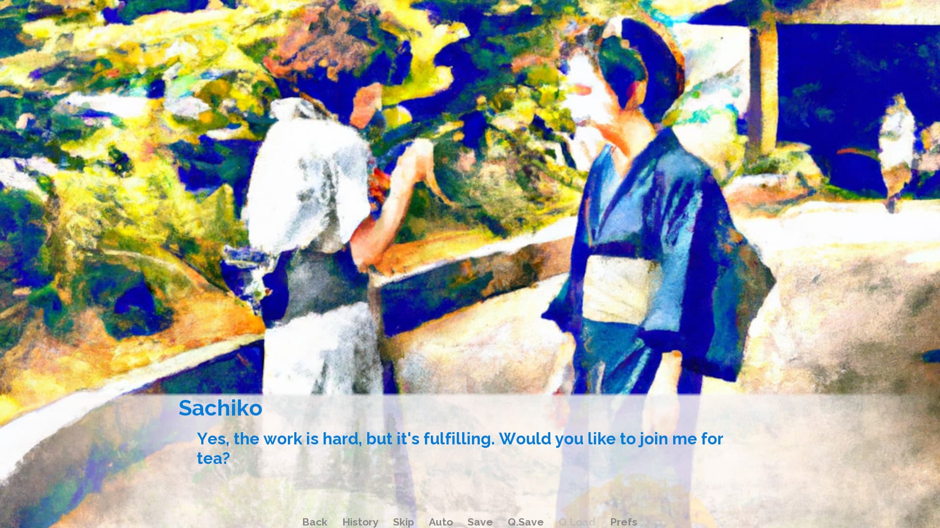 Sachiko and Maya: Friends in the Countryside artwork