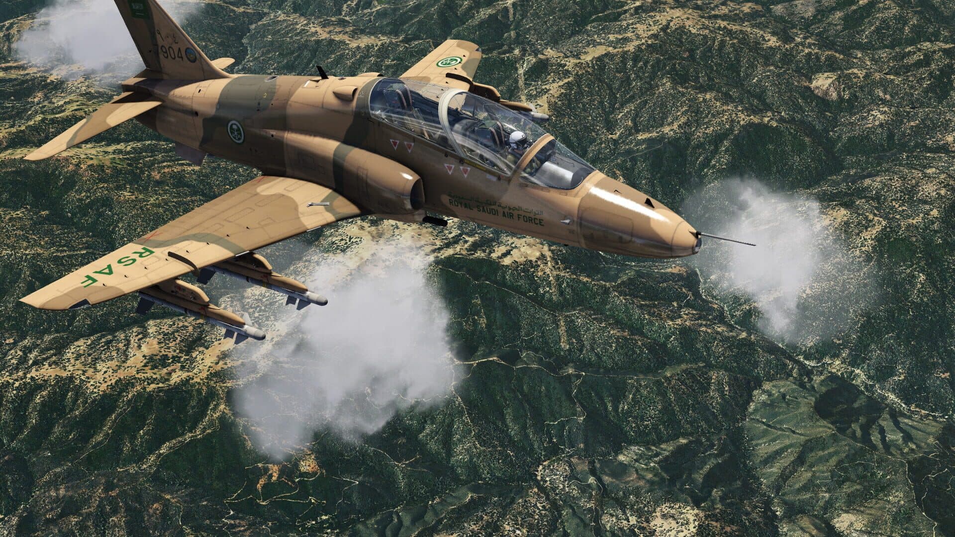 Aerofly FS 2 Flight Simulator: Just Flight - Hawk T1/A artwork