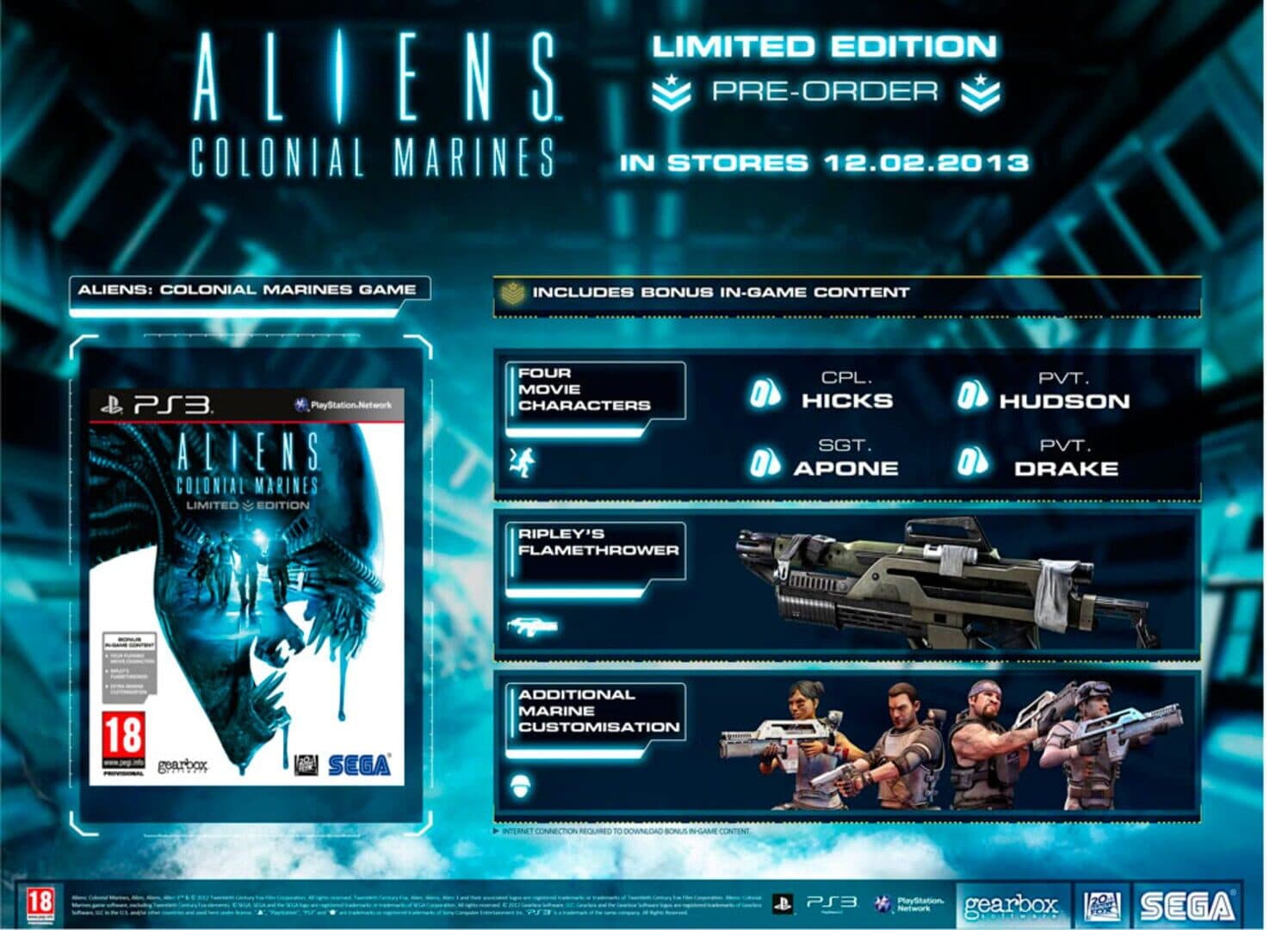 Aliens: Colonial Marines - Limited Edition artwork