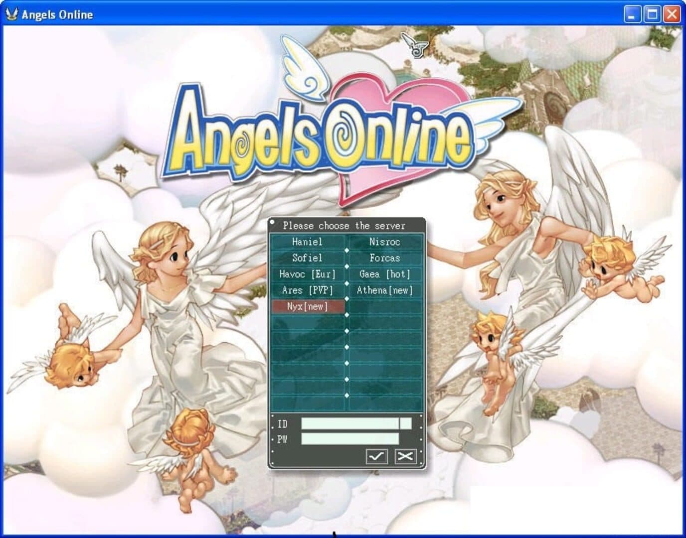 Angels Online artwork