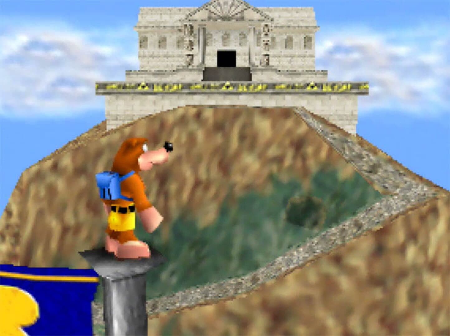 Banjo-Kazooie: Smash Bros. Temple artwork
