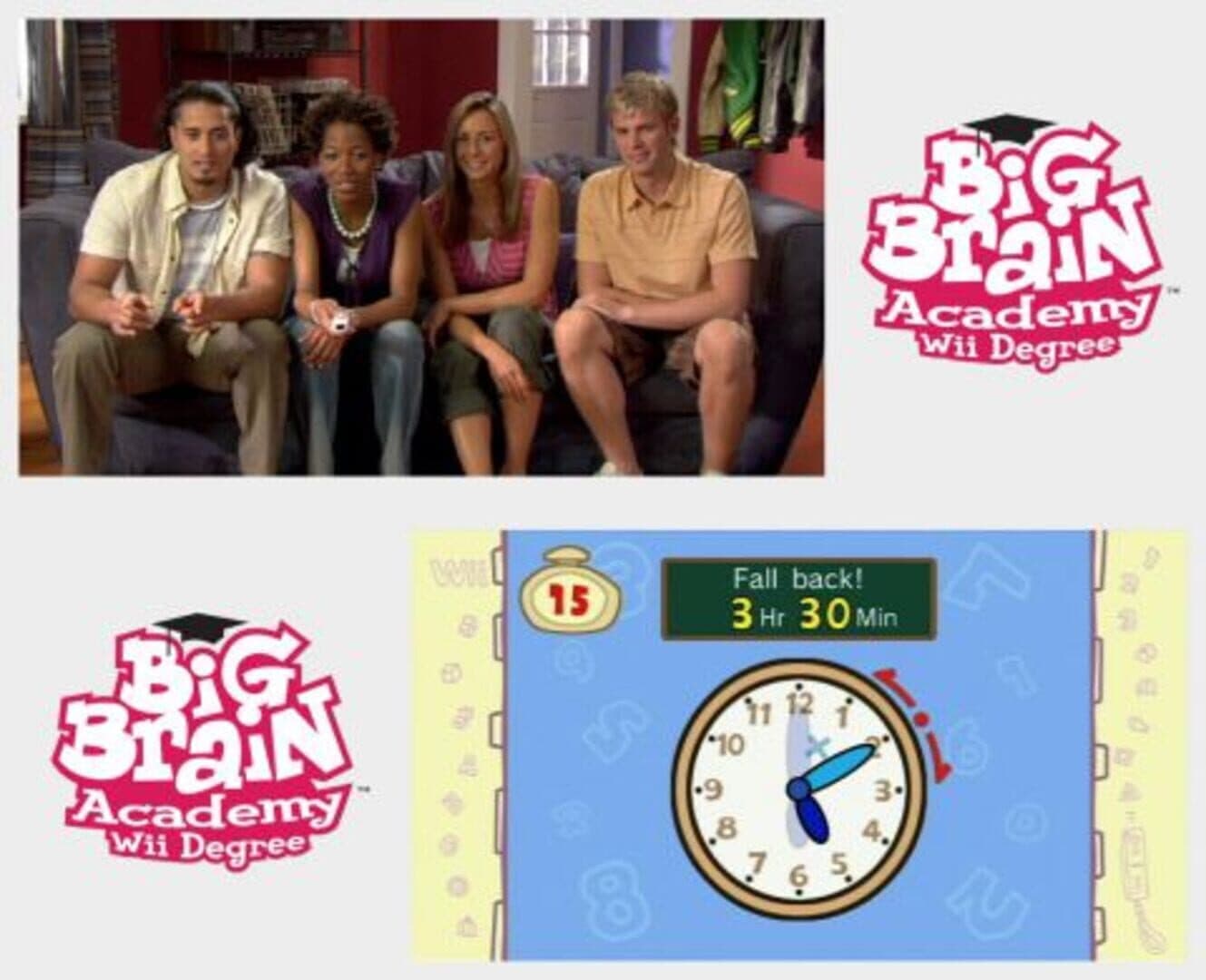 Big Brain Academy: Wii Degree artwork