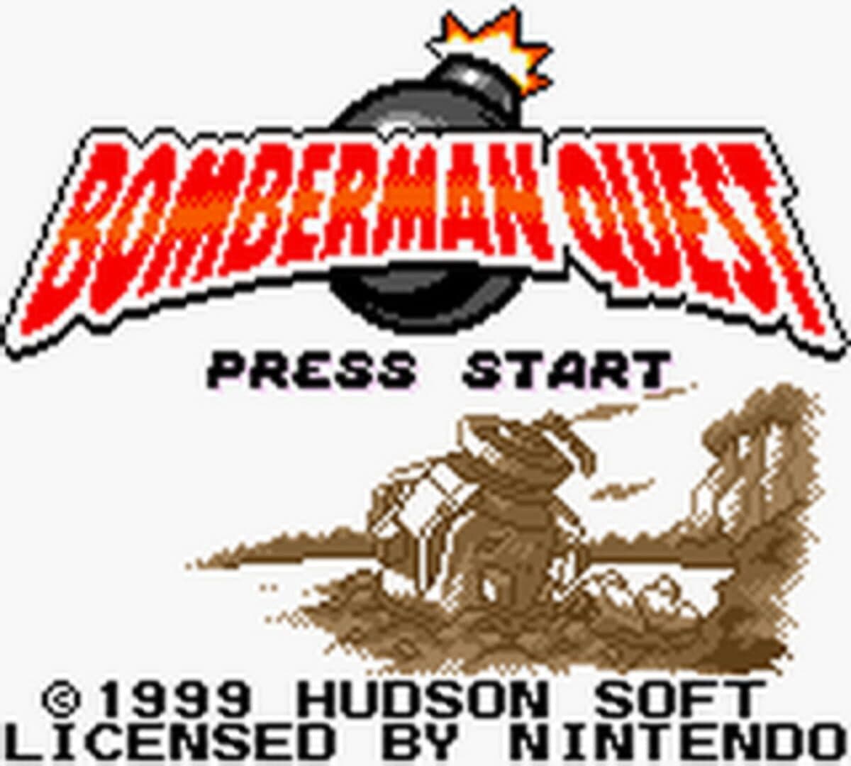 Bomberman Quest artwork