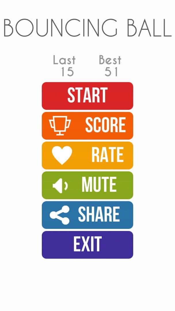 Bouncing Ball: A simple, addictive small game artwork