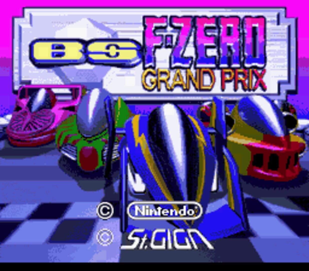 BS F-Zero Grand Prix artwork