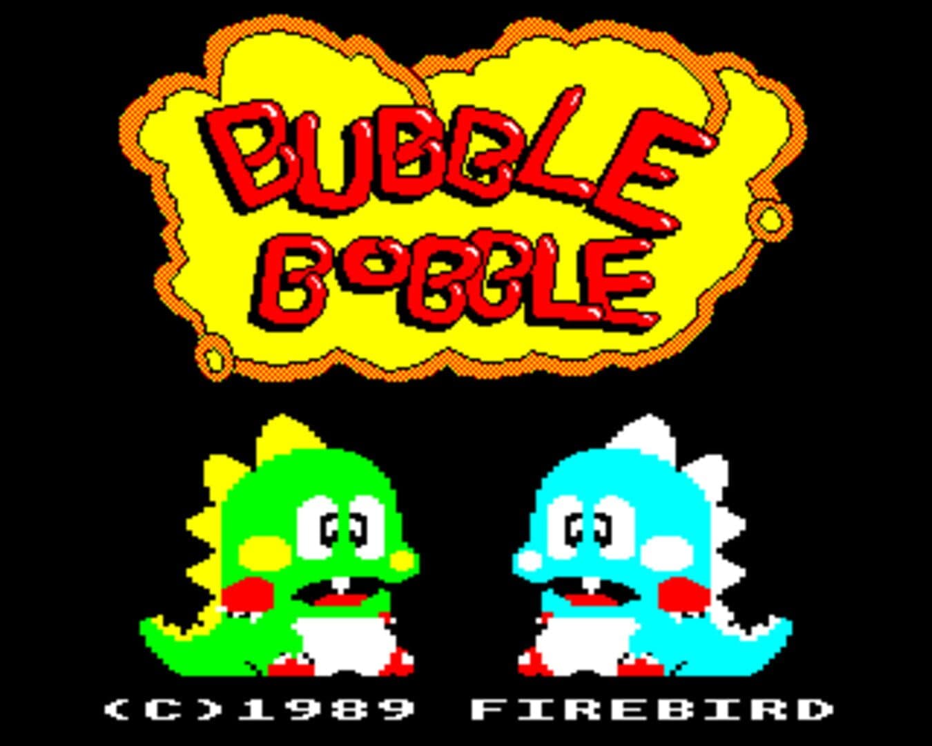 Bubble Bobble artwork
