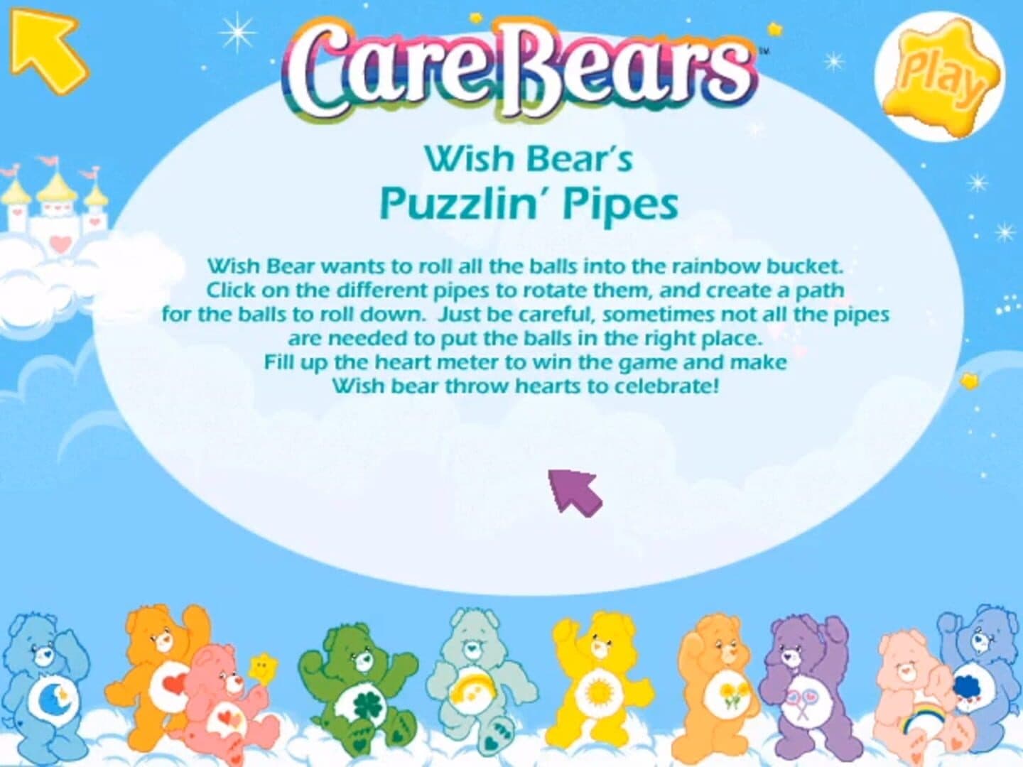 Care Bears: Let's Have a Ball! artwork