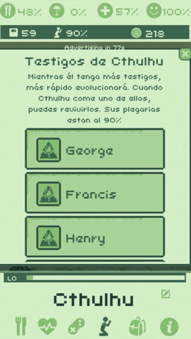 Cthulhu Virtual Pet artwork