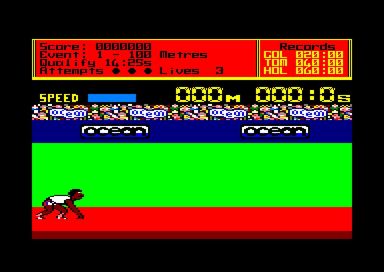Daley Thompson's Decathlon artwork