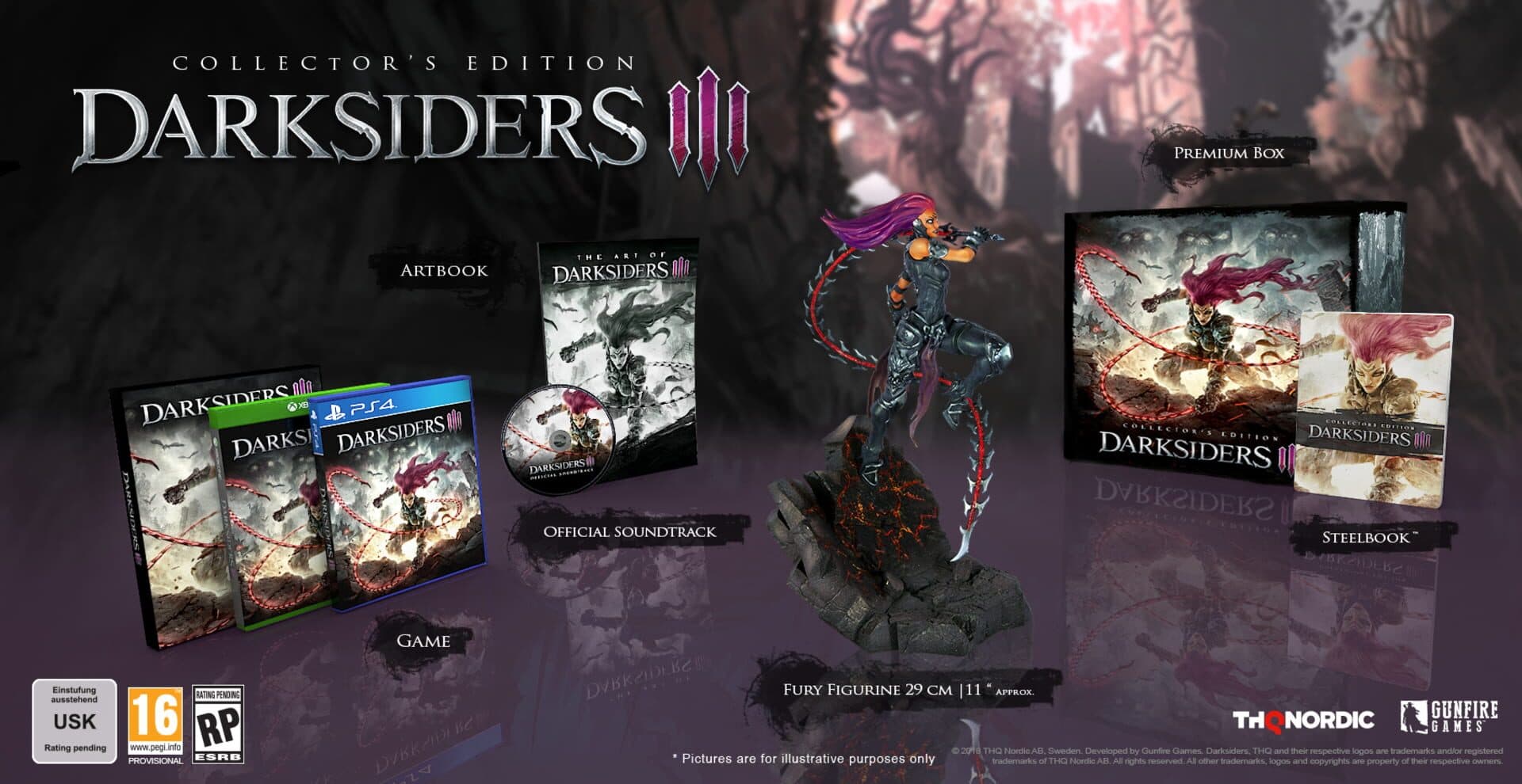 Darksiders III: Collector's Edition artwork