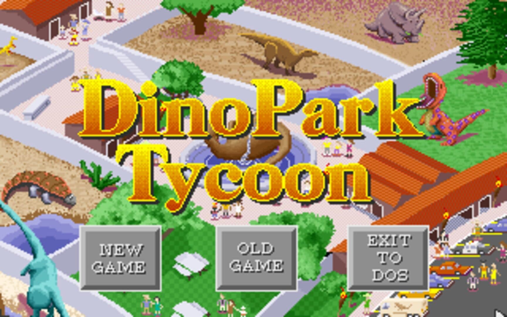 DinoPark Tycoon artwork