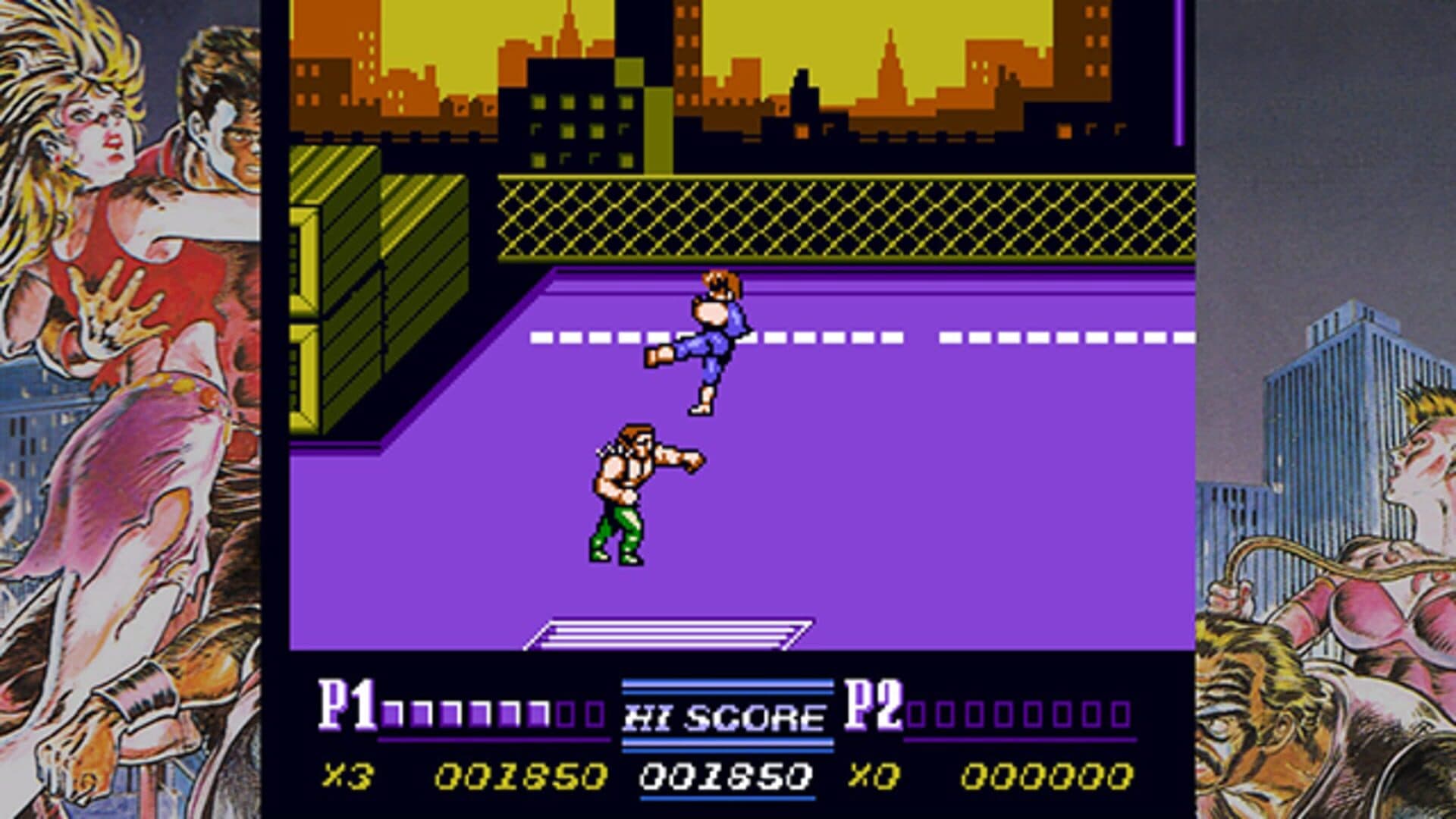 Double Dragon Collection artwork