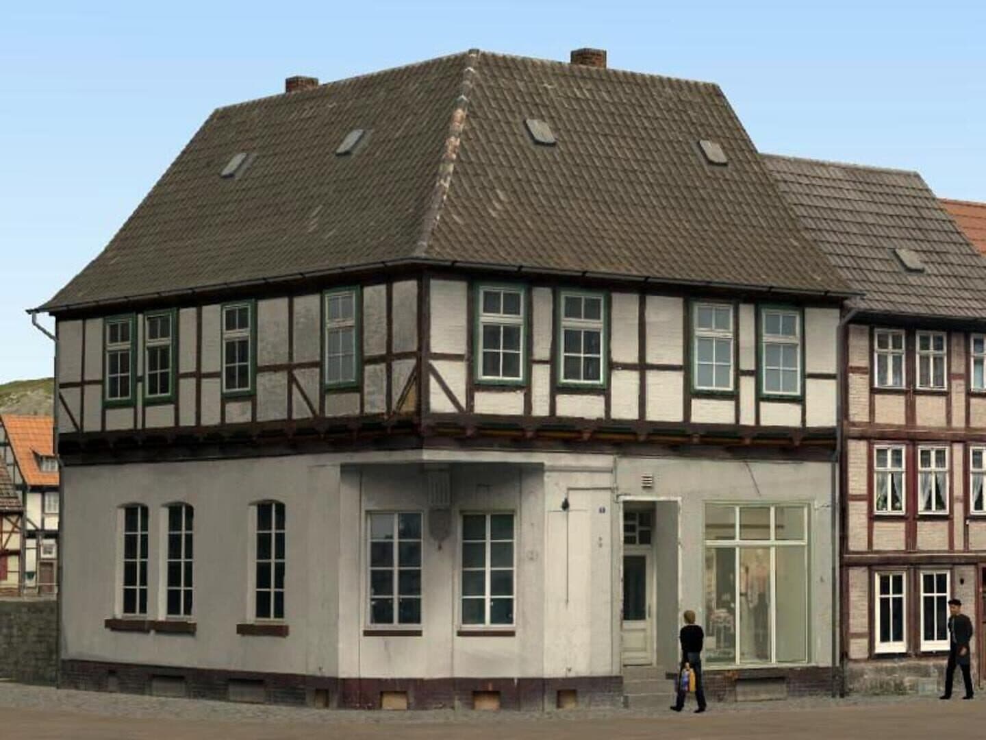 Eisenbahn X: Modellset 1 - Bahnhof, Häuser, Scheunen artwork