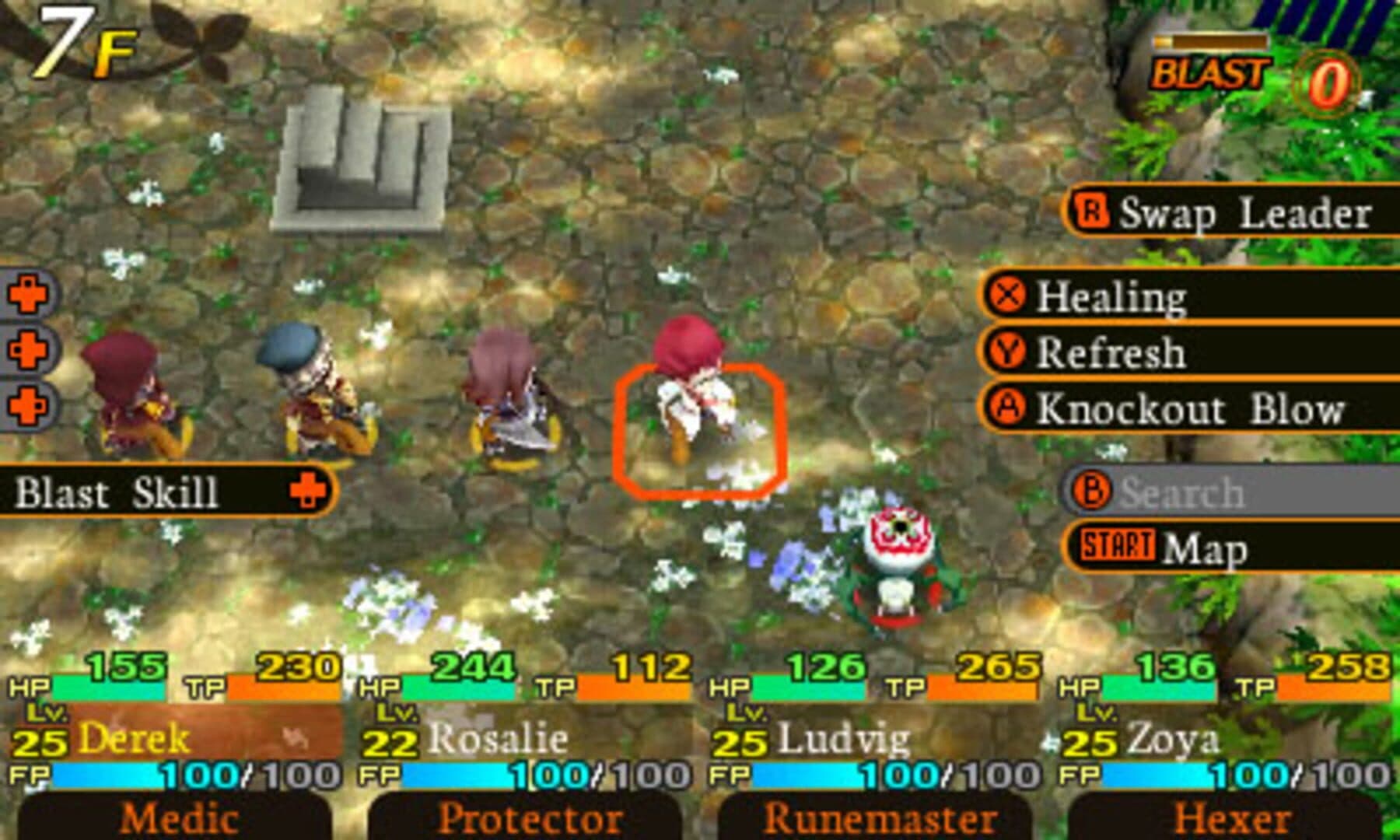 Etrian Mystery Dungeon artwork