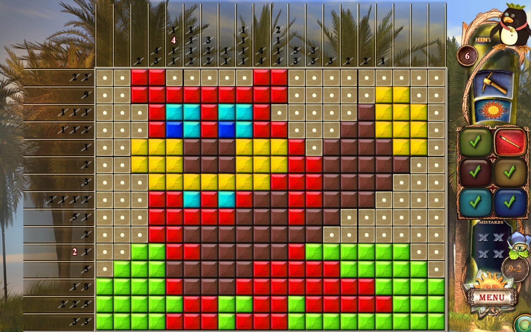 Fantasy Mosaics 18: Explore New Colors artwork