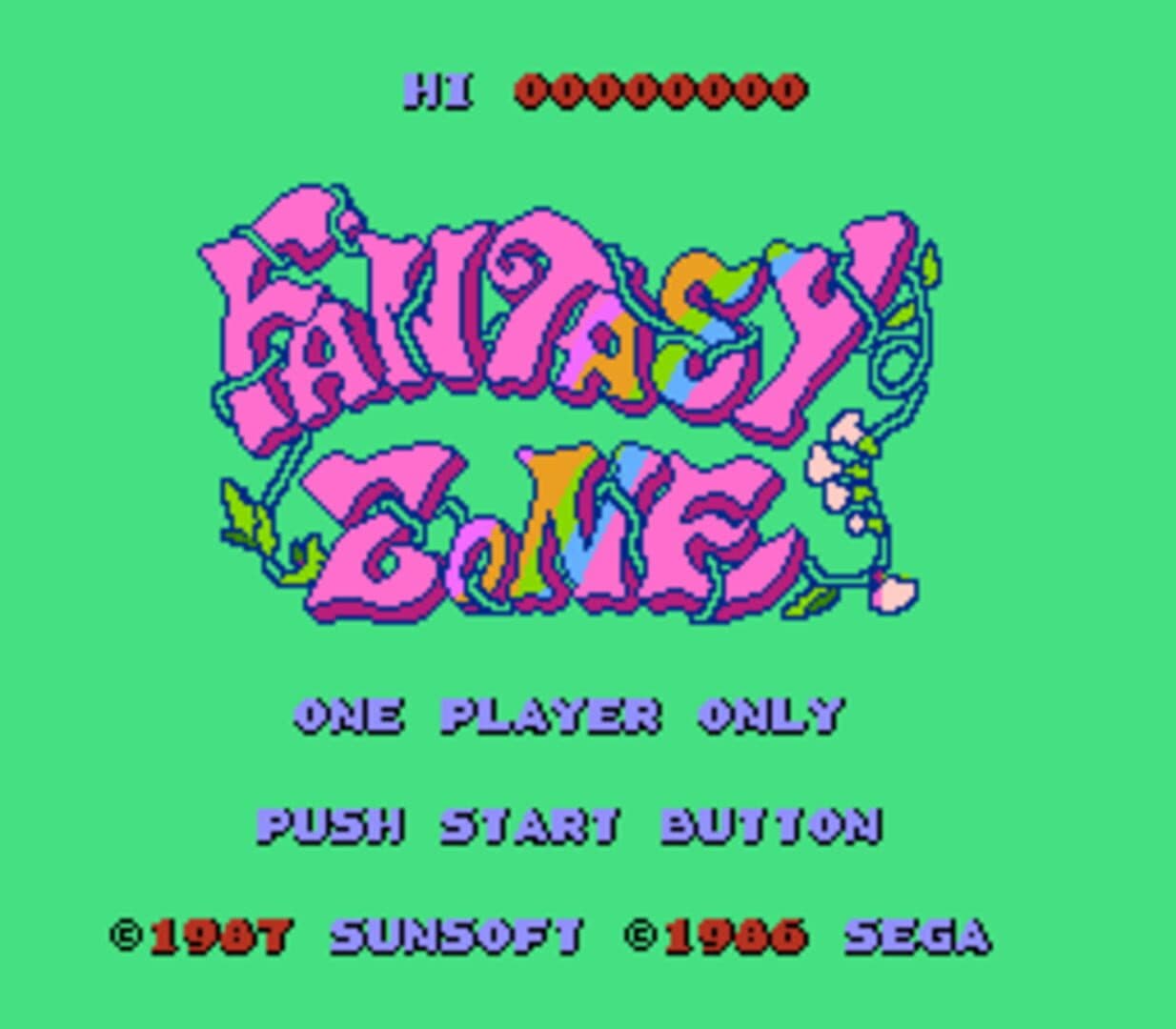 Fantasy Zone artwork