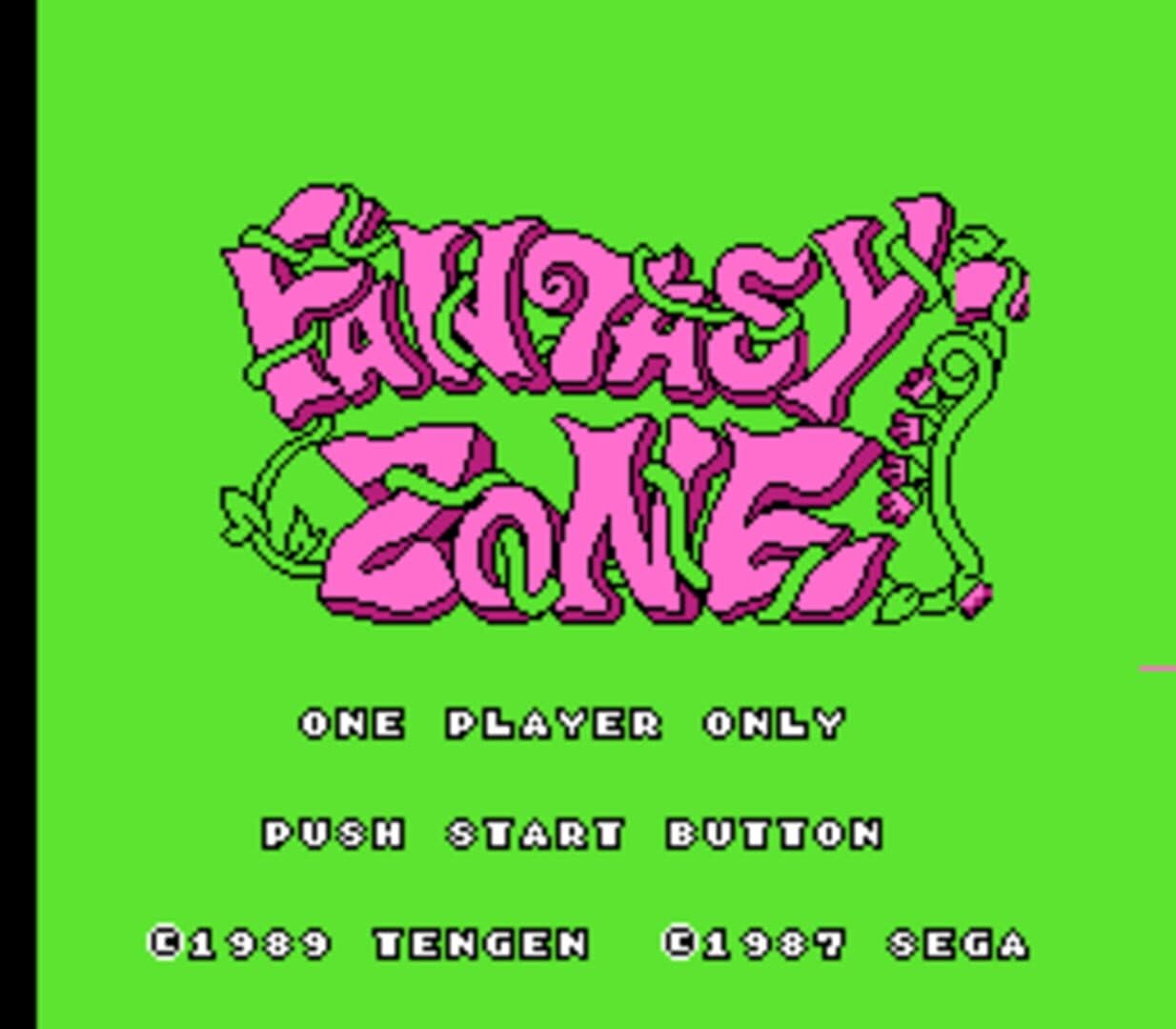 Fantasy Zone artwork