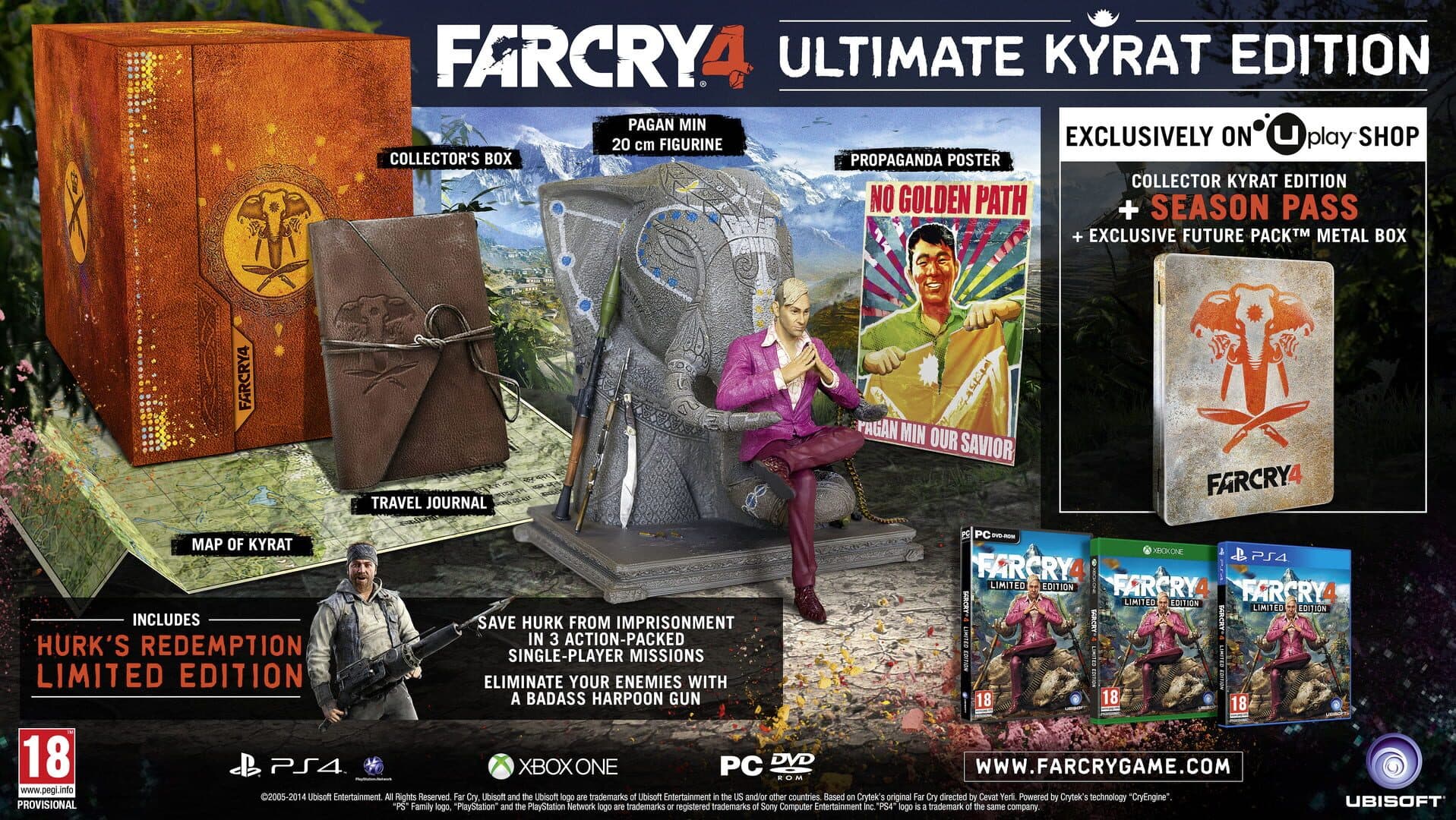 Far Cry 4: Ultimate Kyrat Edition artwork