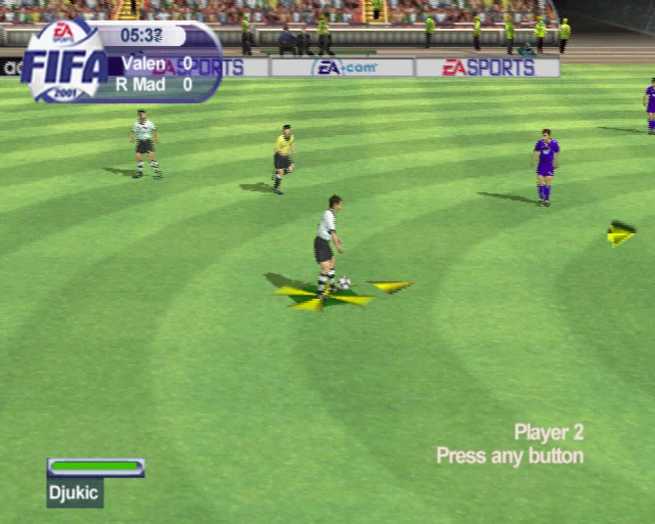 FIFA 2001: Major League Soccer artwork