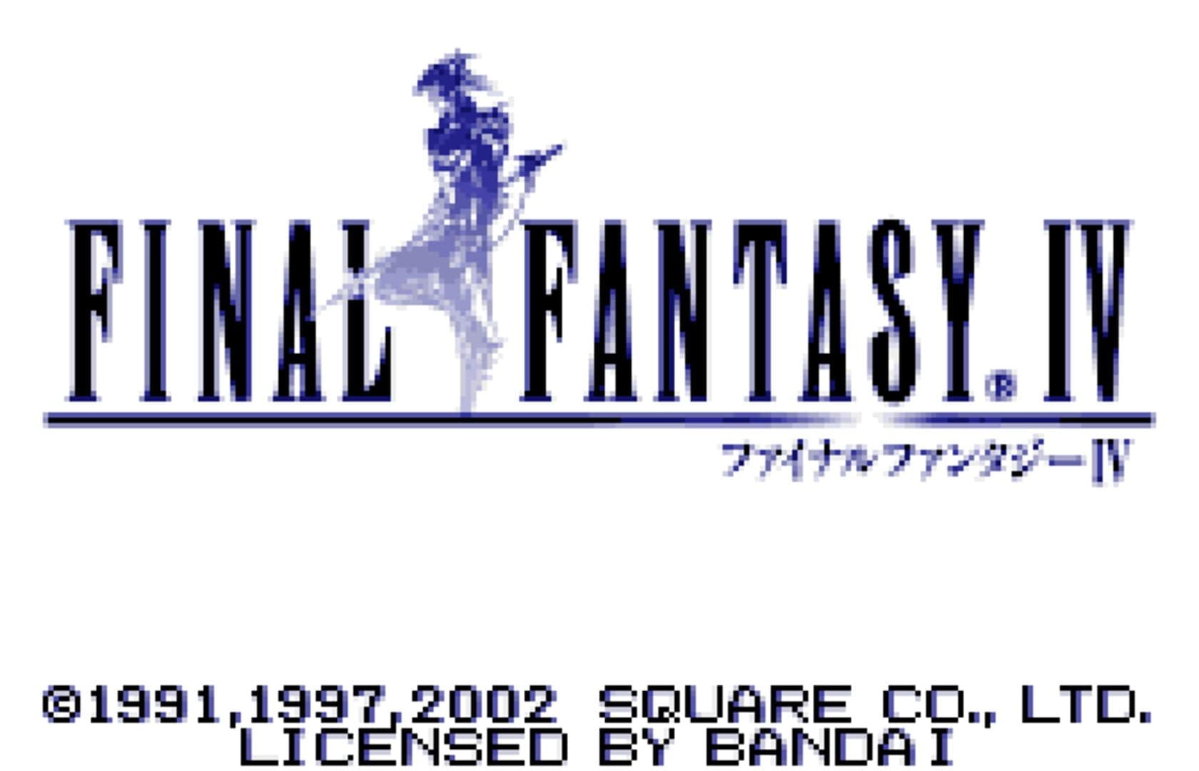 Final Fantasy IV artwork