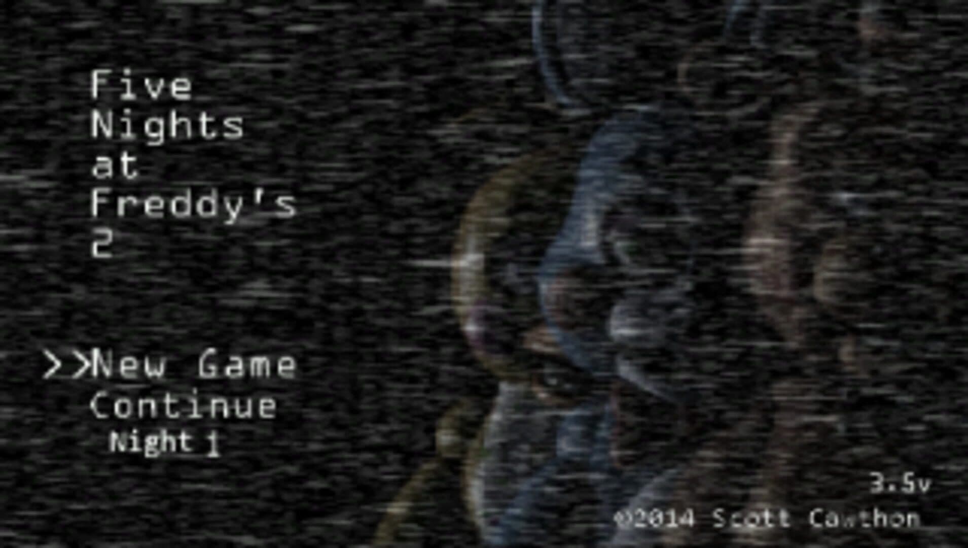 Five Nights at Freddy's 2 artwork
