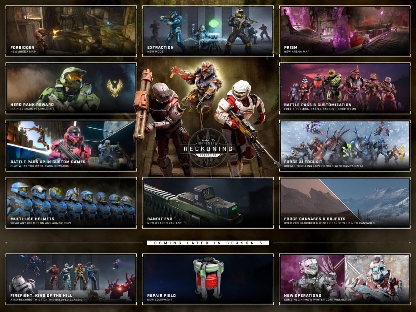 Halo Infinite: Season 5 - Reckoning artwork