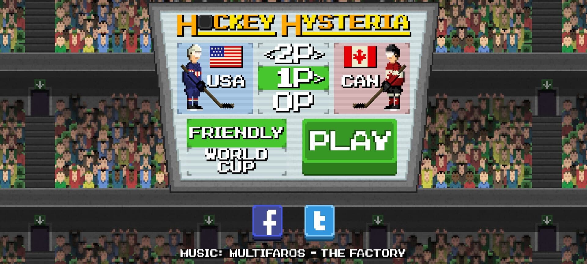 Hockey Hysteria artwork