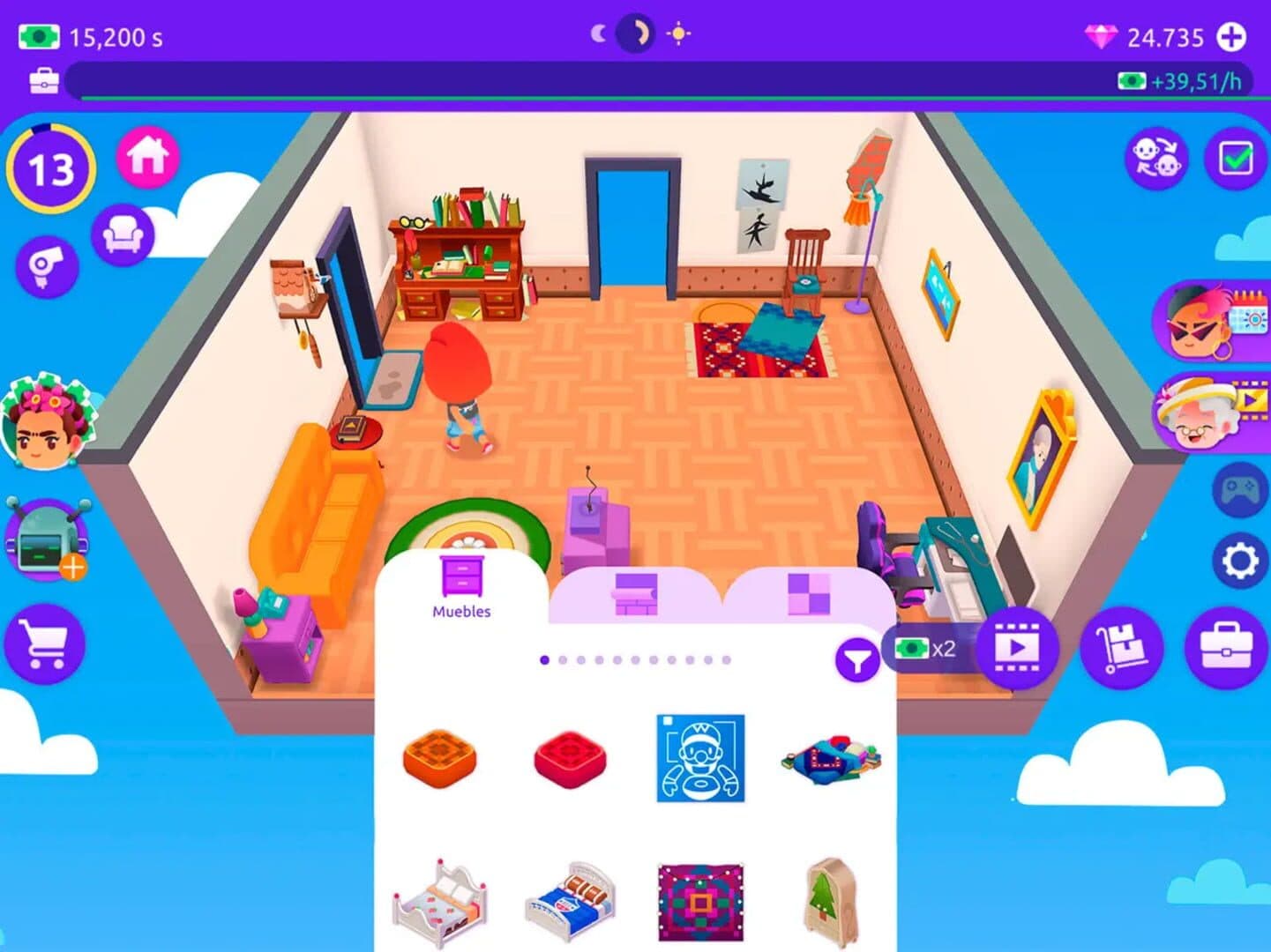 Idle Life Sim artwork