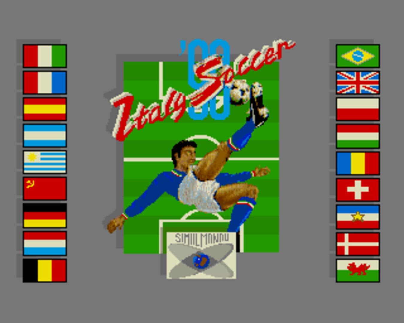 Italy '90 Soccer artwork