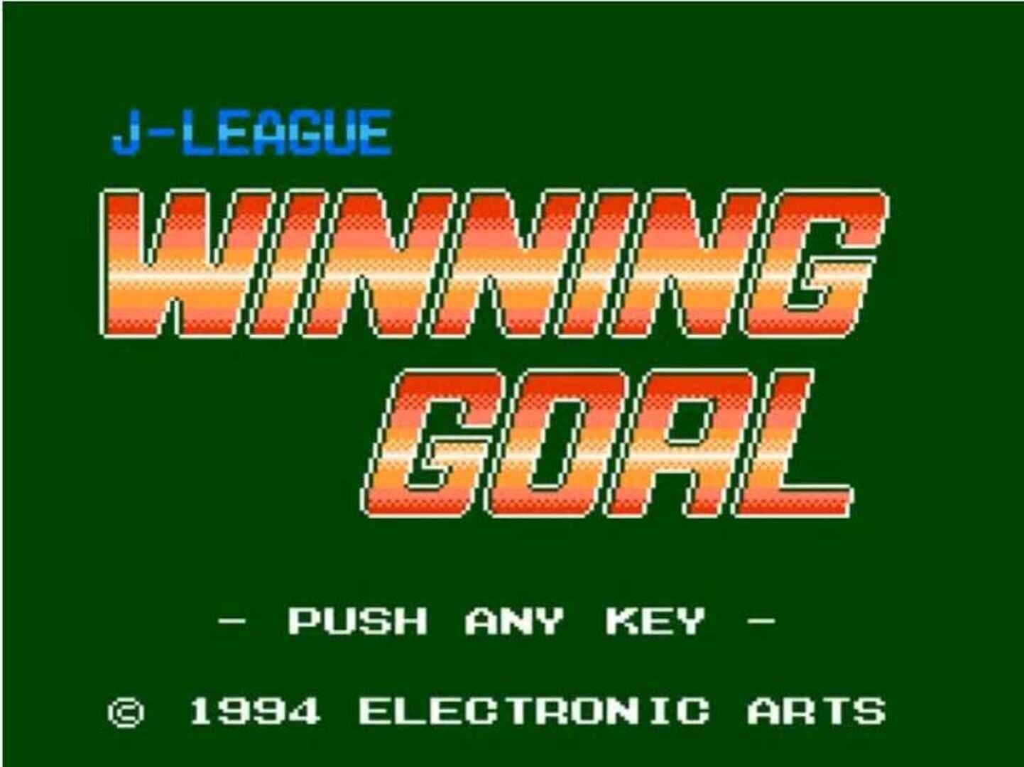 J.League Winning Goal artwork
