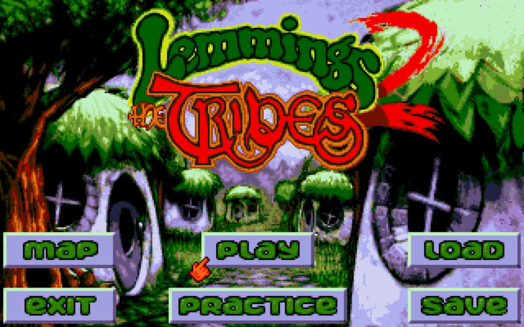 Lemmings 2: The Tribes artwork