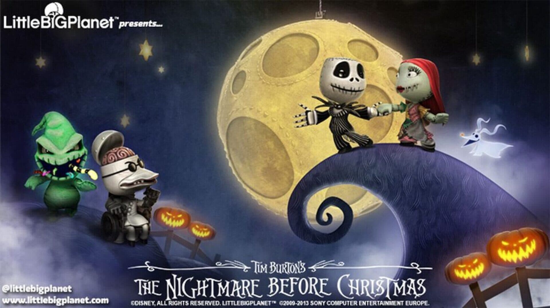 LittleBigPlanet 2: The Nightmare Before Christmas Level Kit artwork