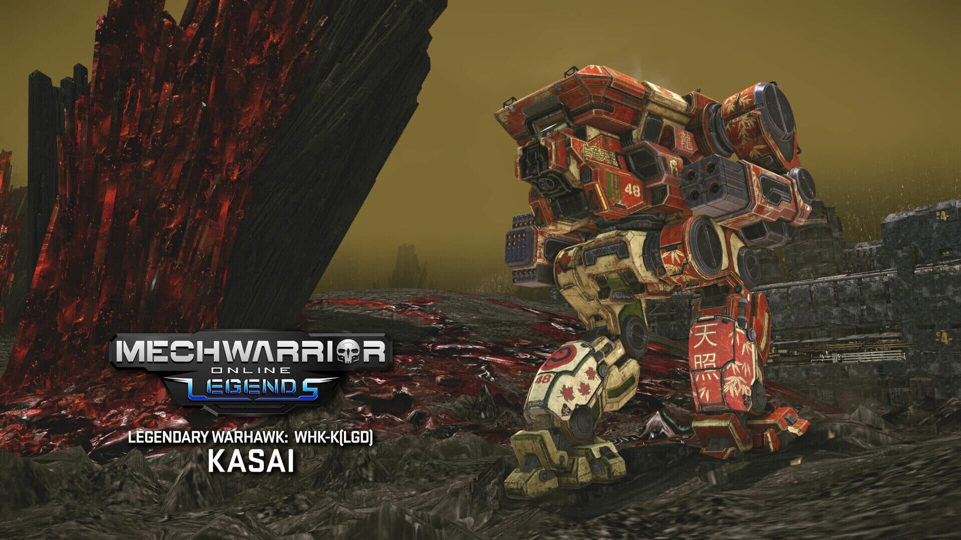 MechWarrior Online: Kasai Legendary Mech Pack artwork