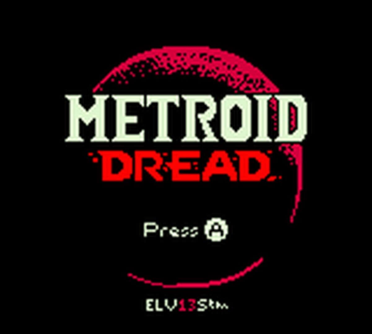 Metroid Dread Demake artwork