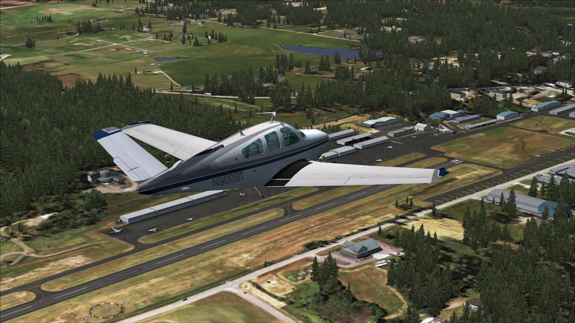 Microsoft Flight Simulator X: Steam Edition - Beechcraft V35B Bonanza artwork