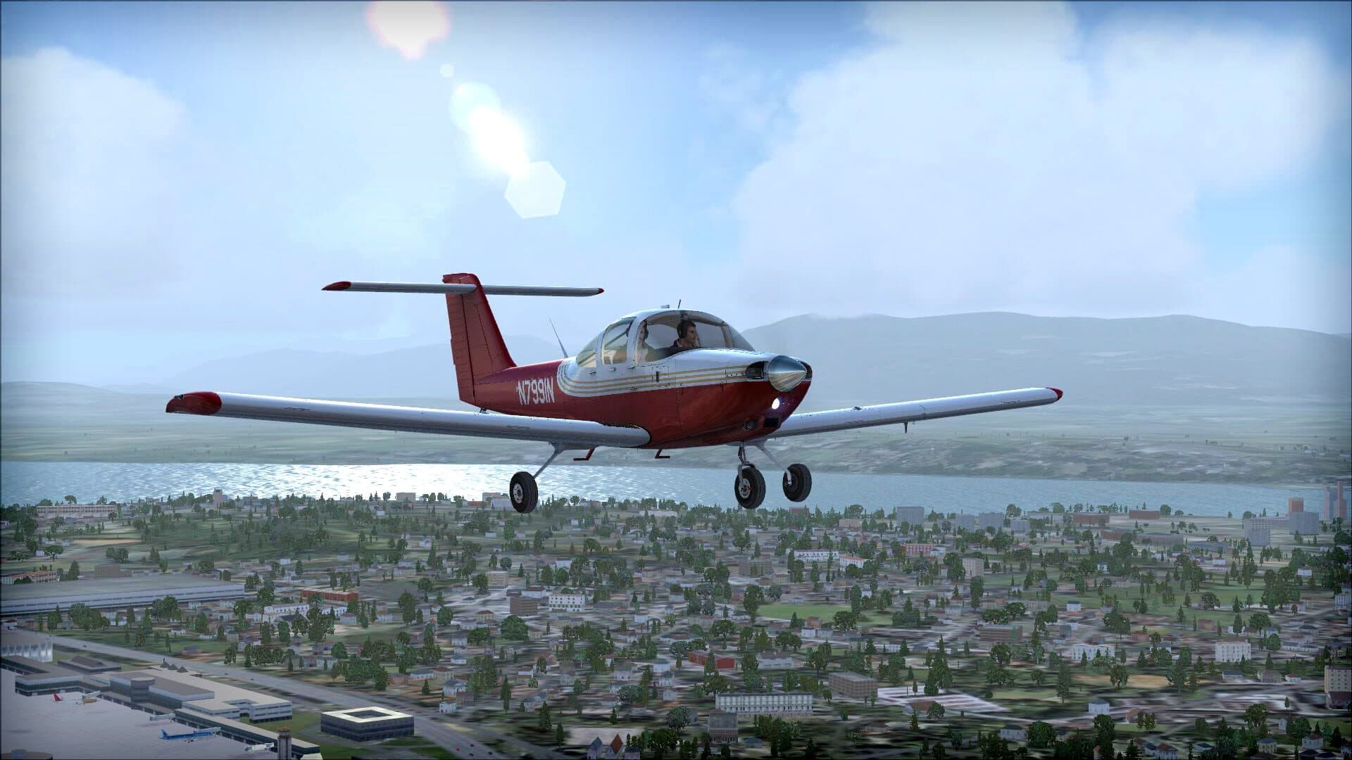 Microsoft Flight Simulator X: Steam Edition - Piper PA-38 Tomahawk II artwork