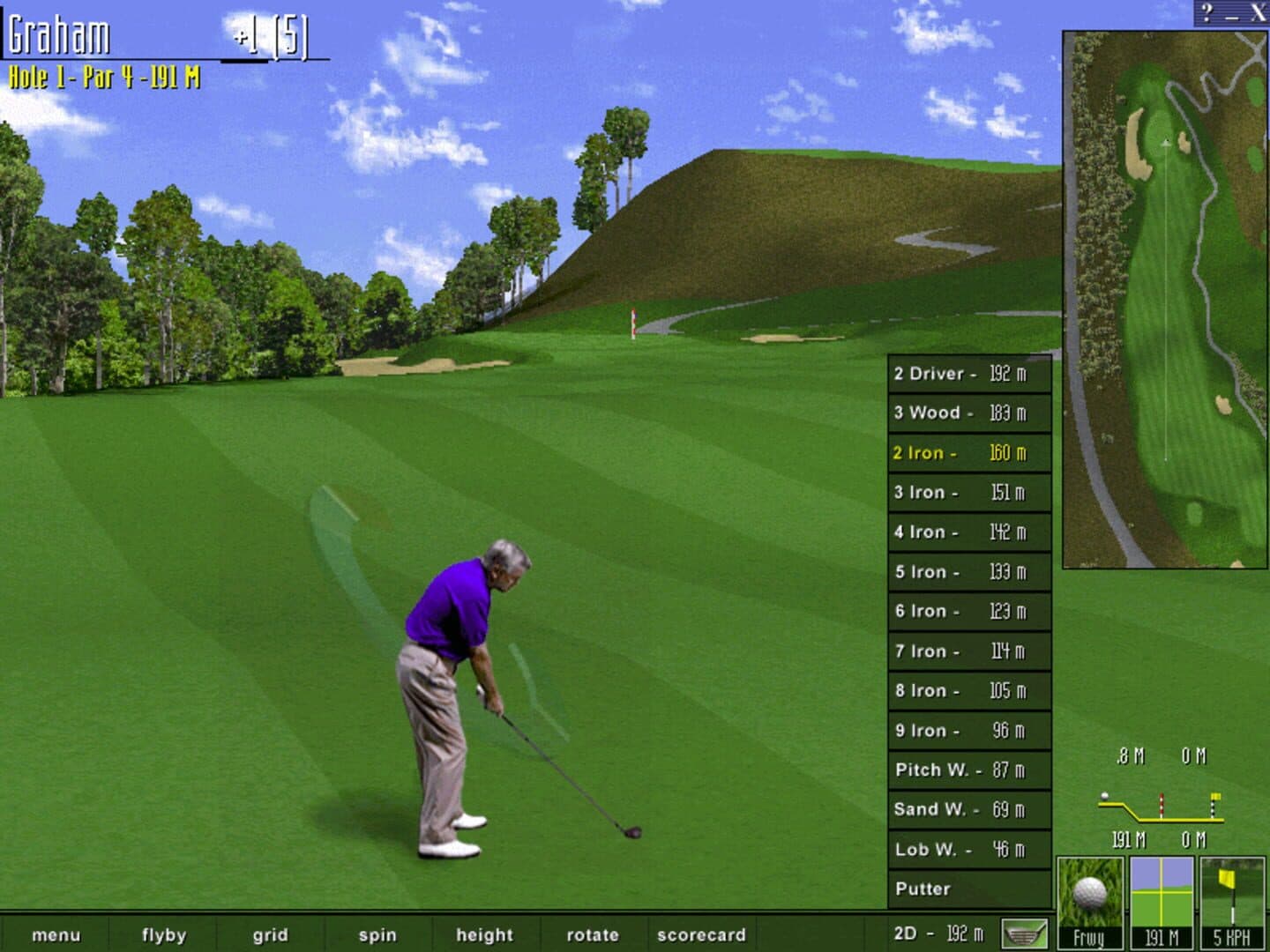 Microsoft Golf 1998 Edition artwork