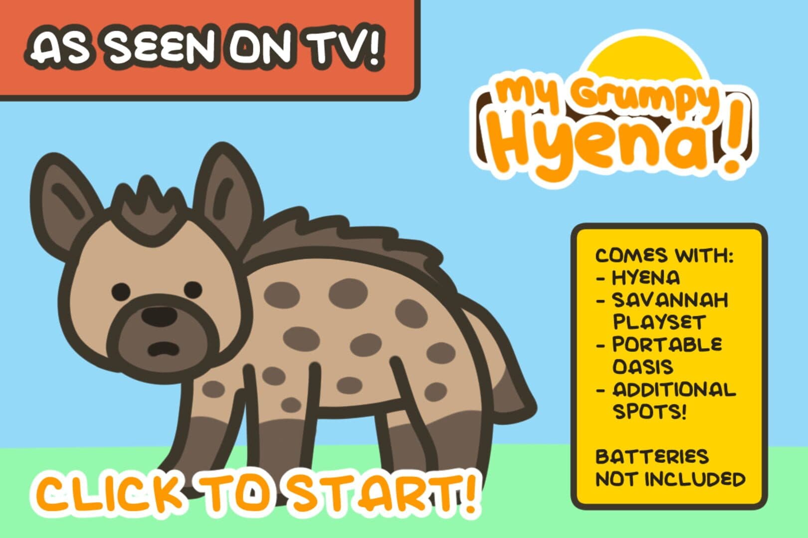 My Grumpy Hyena! artwork