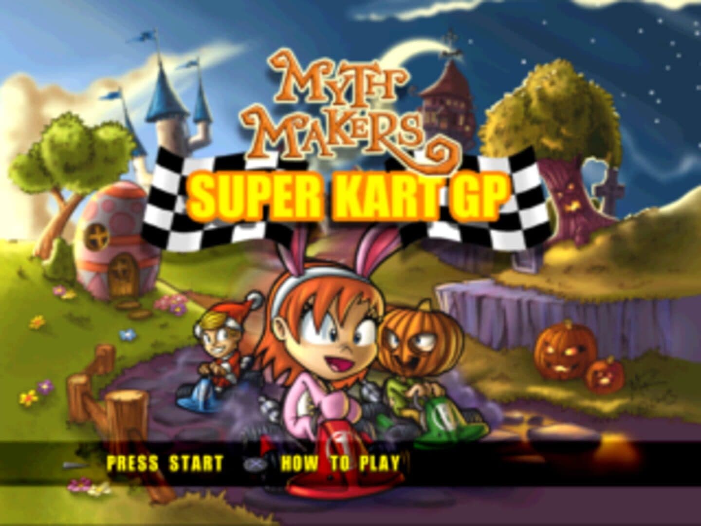 Myth Makers Super Kart GP artwork