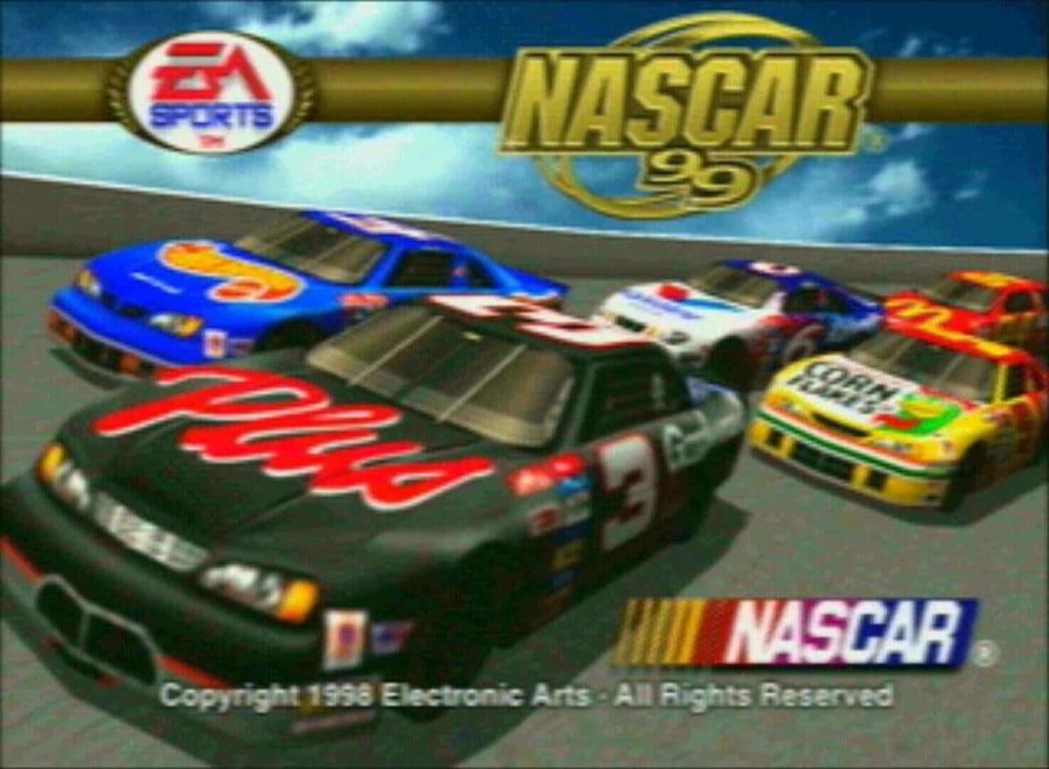 NASCAR 99 artwork