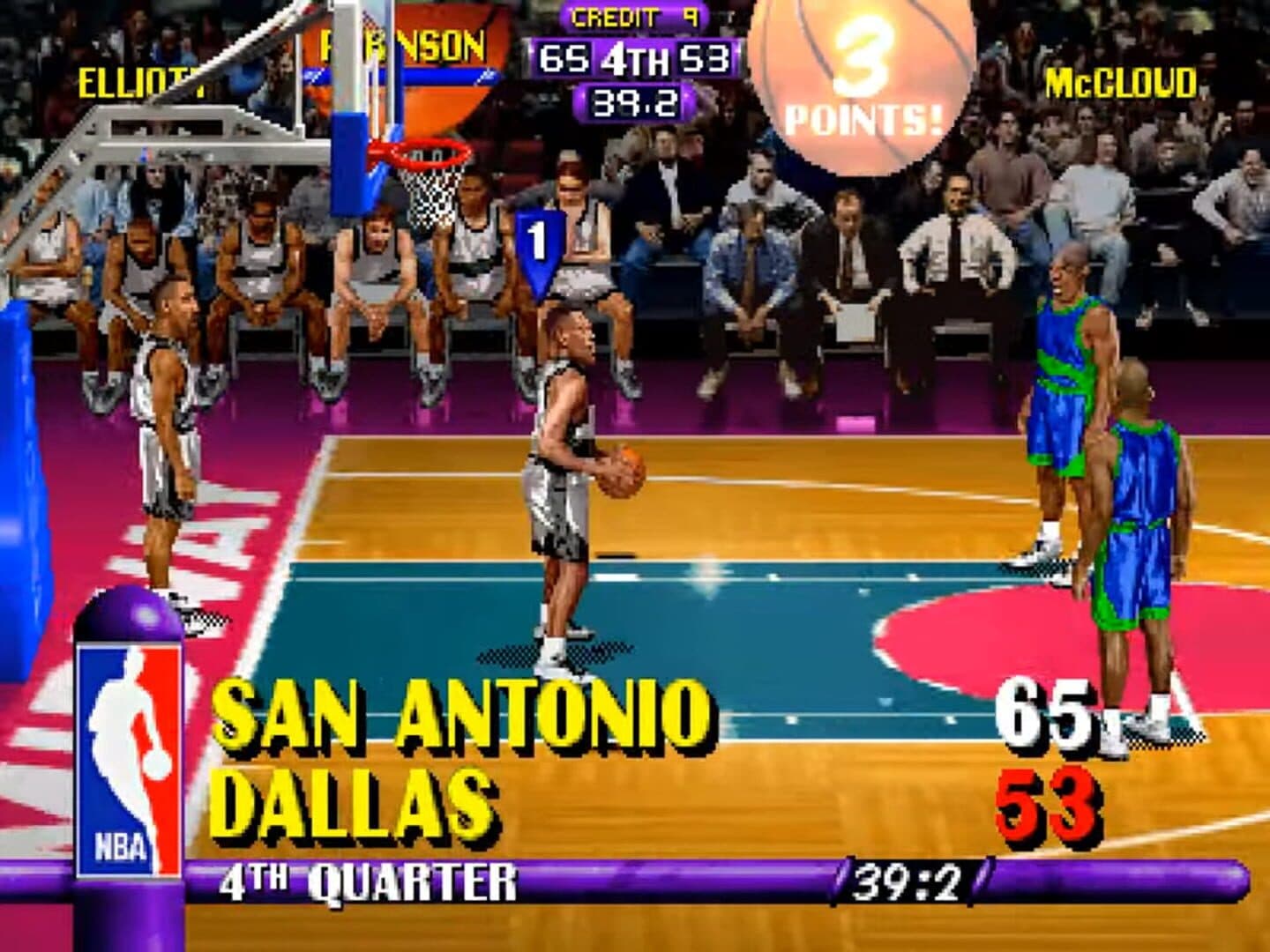 NBA Hangtime artwork