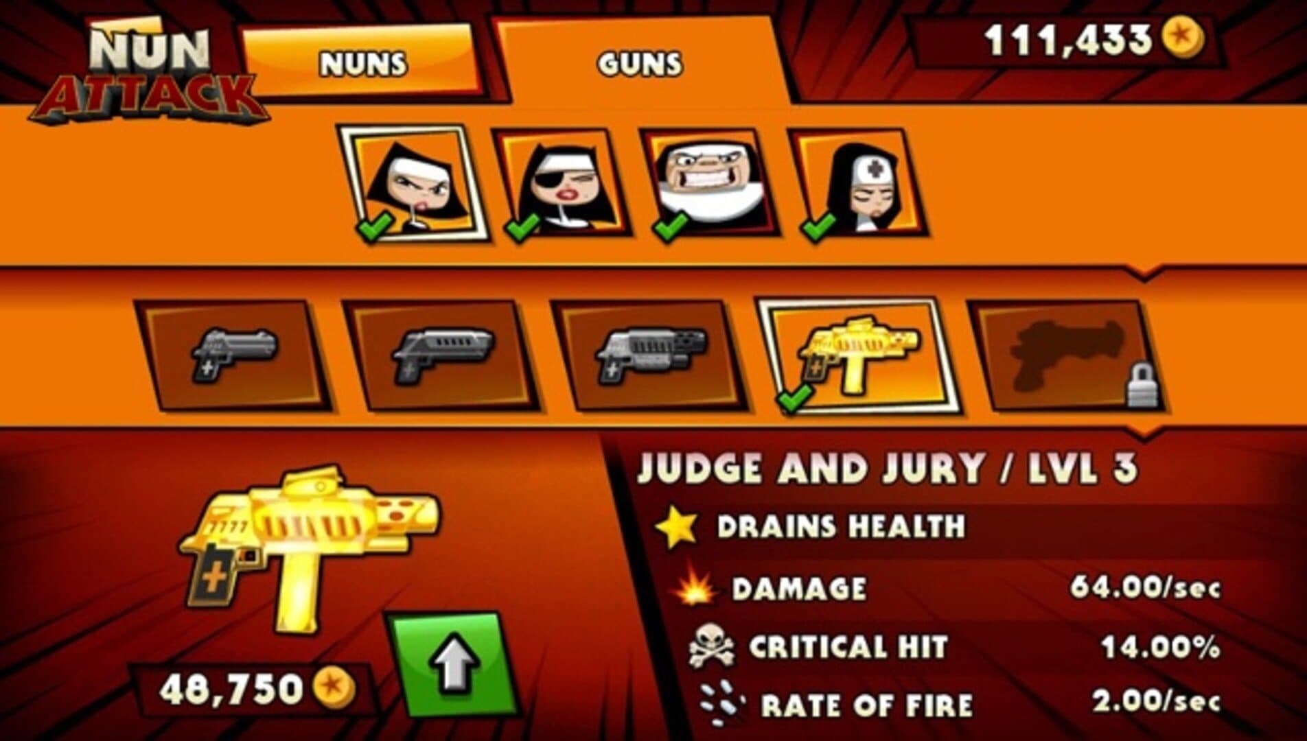 Nun Attack artwork