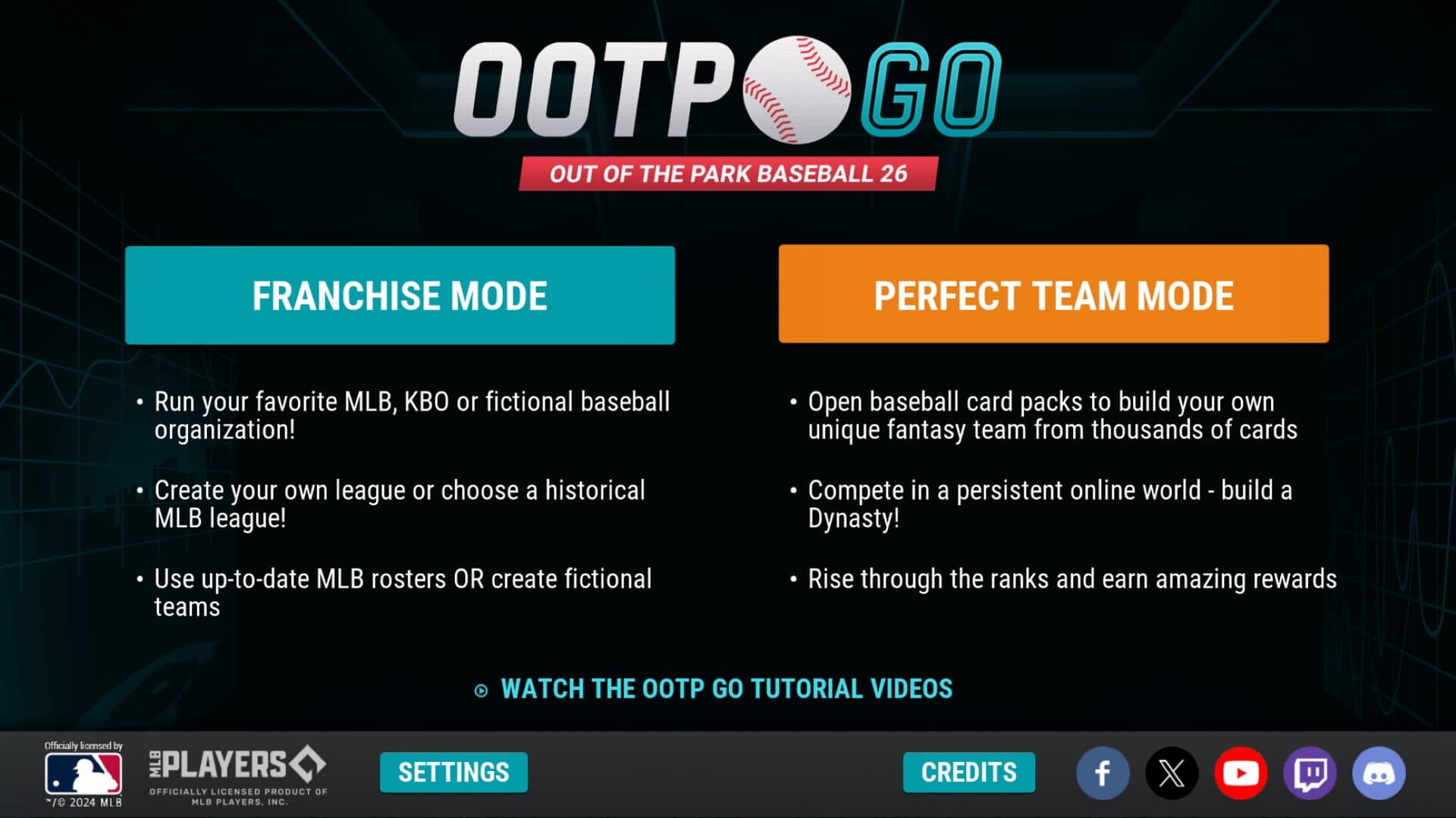 OOTP Baseball 26 Go! artwork
