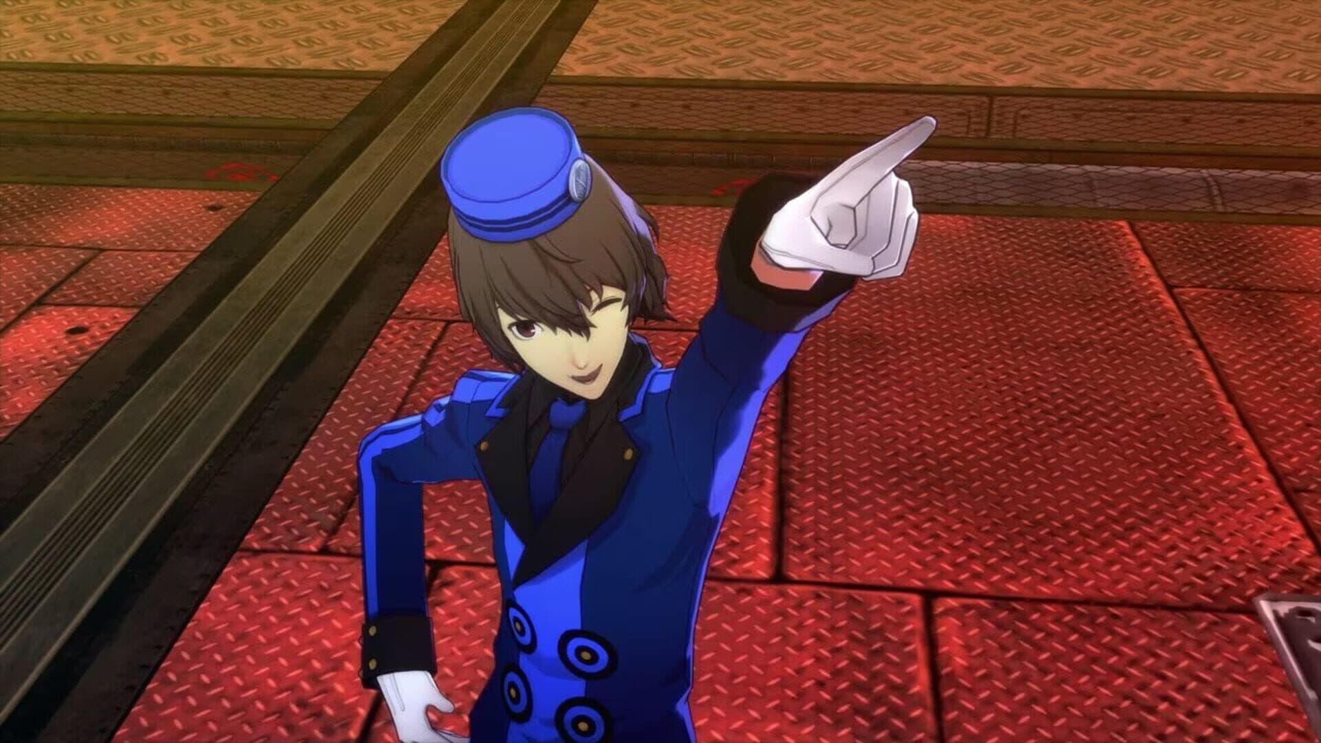 Persona 3: Dancing in Moonlight - Goro Akechi in "Will Power" artwork